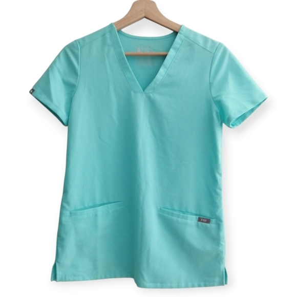 Figs Casma 3 Pocket Scrub Top Limited Edition Colour XXS - Picture 15 of 15